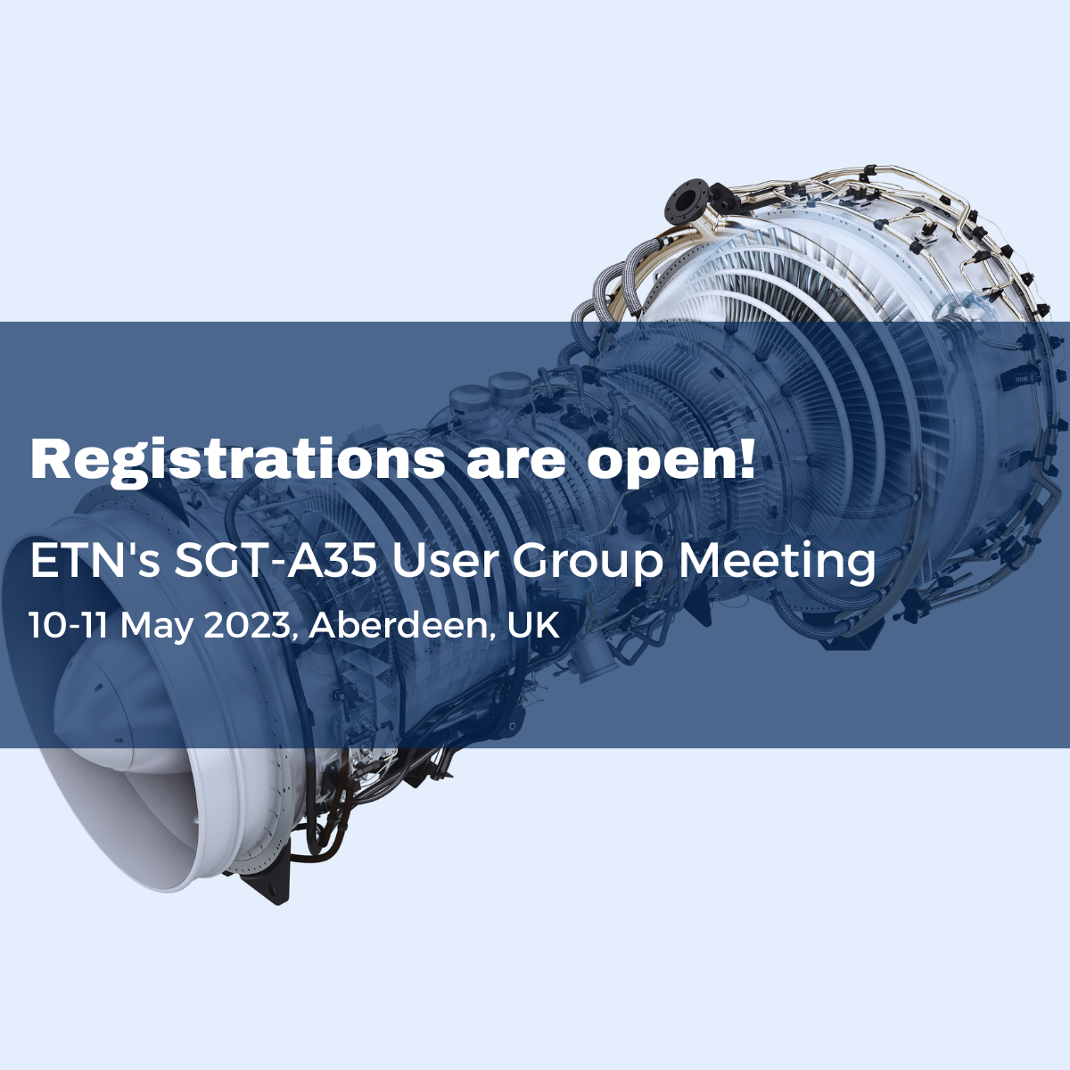 SGT A35 User Group Meeting 2023 ETN GLOBAL