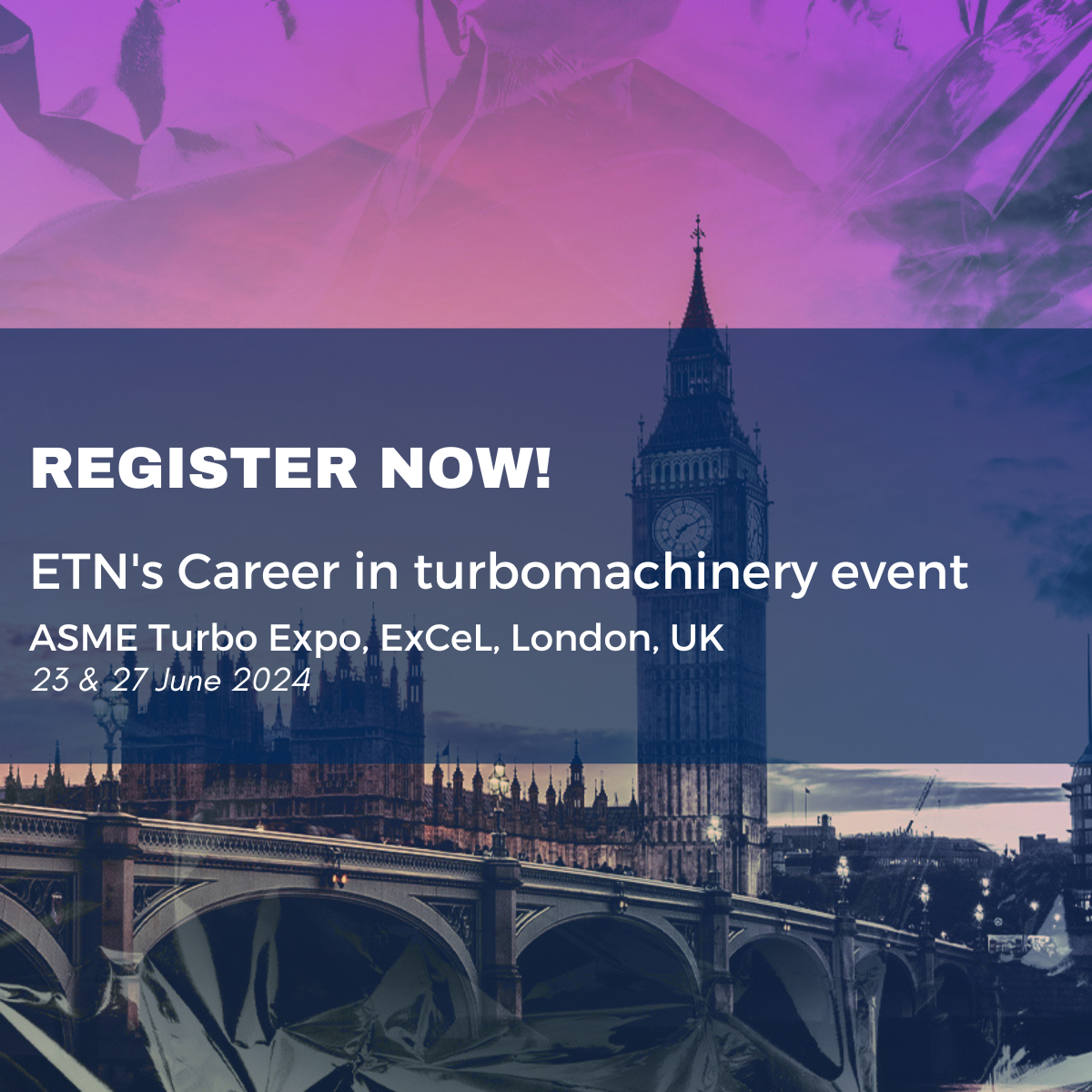 Career in turbomachinery ASME Turbo Expo 2025 ETN