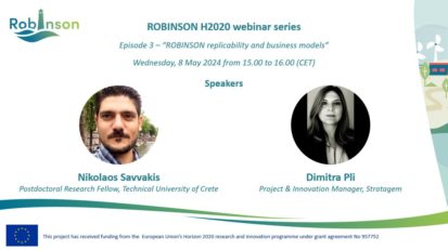 The third episode of the ROBINSON H2020 webinar series is out!