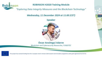 The last ROBINSON H2020 Training Module on cybersecurity is now open for registrations!