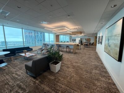 Cushin open area 35th floor